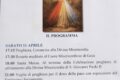 Domenica della " Divina Misericordia" il Programma